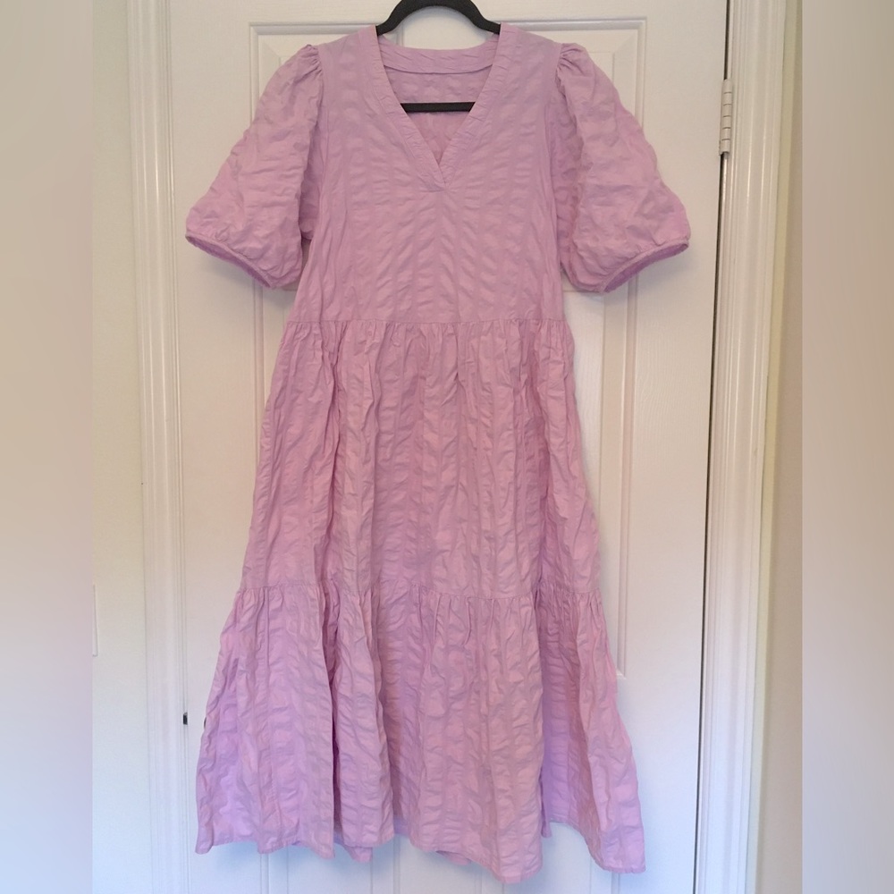 Korean dress in pink